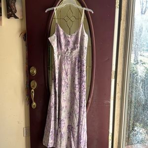 Sundress purple/flowers